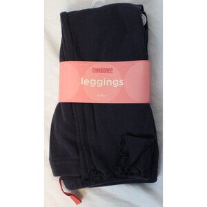 NWT 2004 Gymboree Dandelion Wishes Navy Blue Leggings Lettuce Edging sz 9